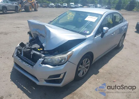 2016 Subaru Impreza 2.0I Premium from USA, damaged, VIN JF1GJAB64GH006713